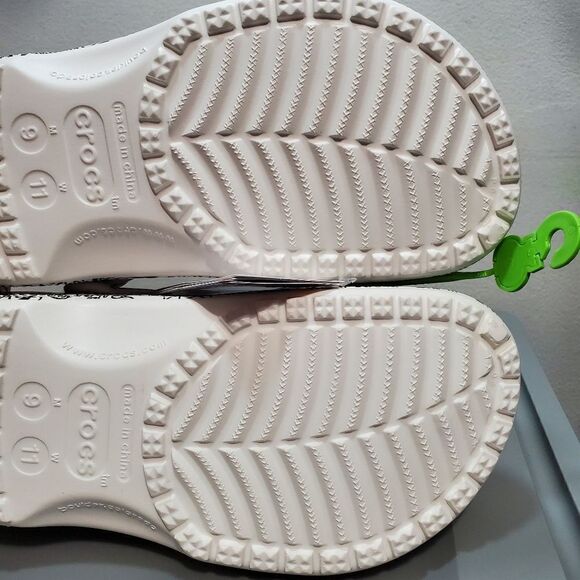 Crocs Classic Clog Steven Harrington Collage Art 9 M/ 11 W 208145-103 Whi… - Picture 11 of 13